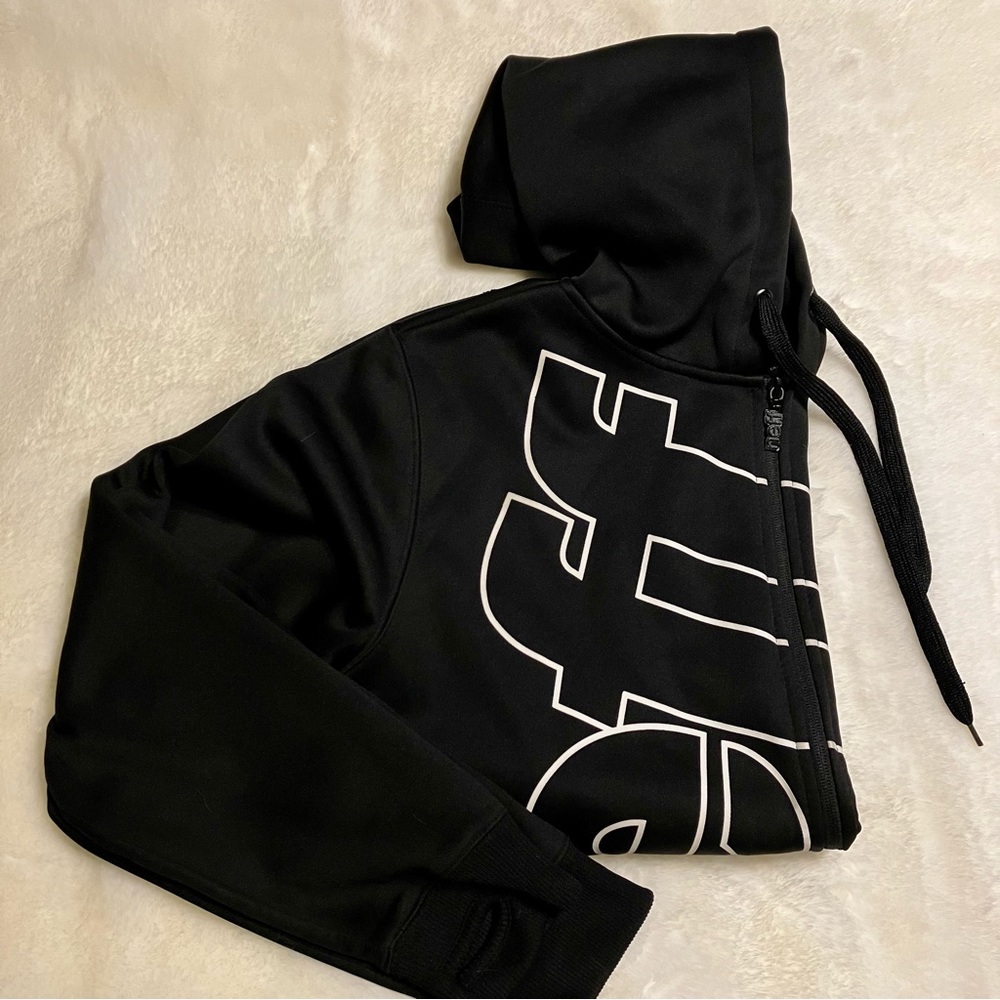 Black NEFF Zip Up Hoodie